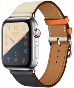 Apple Watch Hermes 44mm GPS + Cellular with Leather Single Tour (series 4)