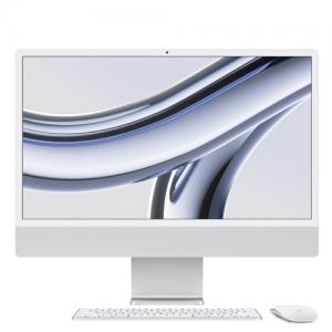Apple iMac 24 M3 (M3 8-core CPU/8GB/256Gb/10-Core GPU),MQRJ3, Silver