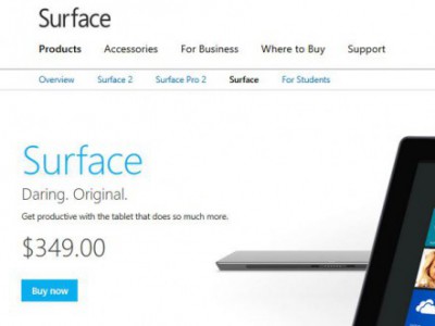 Microsoft переименовала первое поколение Surface RT