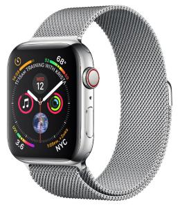Apple Watch Stainless Steel 44mm GPS + Cellular with Milanese Loop (series 4)