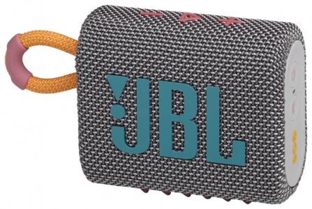 JBL GO 3, 4.2 Вт, серый
