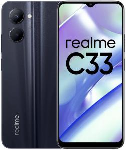 Realme C33 4/64Gb, черный